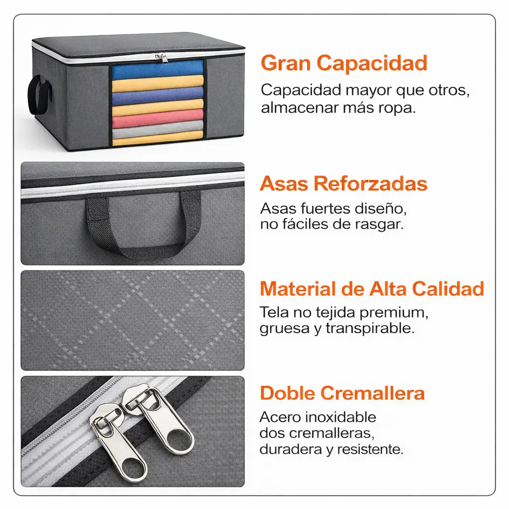 Compre 1 Llévate 3 - Organizador de Ropa Compacto ClosetMax™