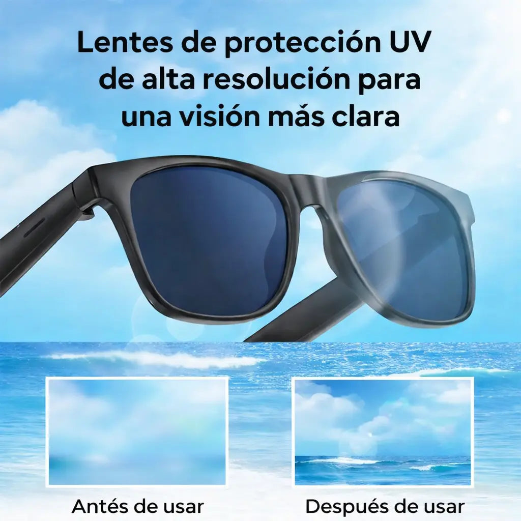 Compre 1 Llévate 2 - Gafas Bluetooth Con Auriculares SmartVision™