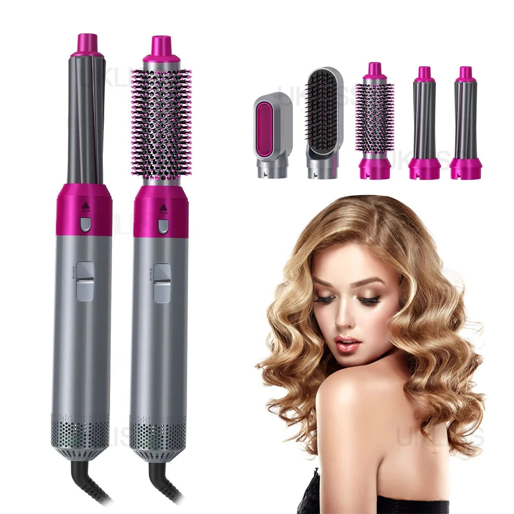 Cepillo Modelador 5 en 1 - DeLuxe Hair™ 2025