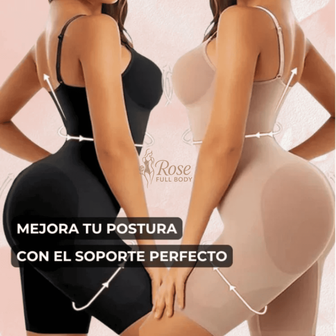 2x1 Rose™ Full Body Extra Compresión y Moldeador de Figura