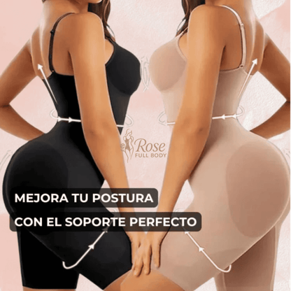 2x1 Rose™ Full Body Extra Compresión y Moldeador de Figura
