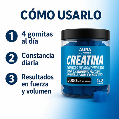 Compre 1 Llévate 2 - Aura Gummies Creatina