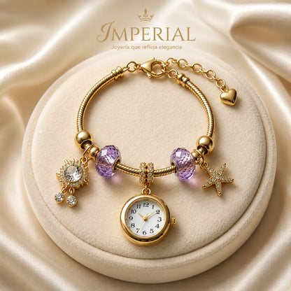 Reloj Pulsera Oro Laminado Imperial Pandora™