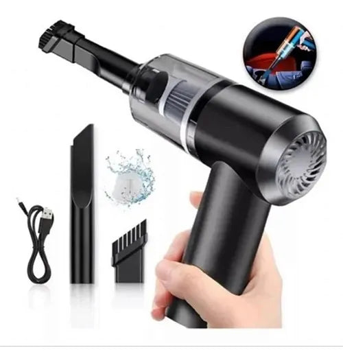 Hidrolavadora Portátil Recargable 2 Baterías + Aspiradora Vacum 3 en 1 TurboJet™