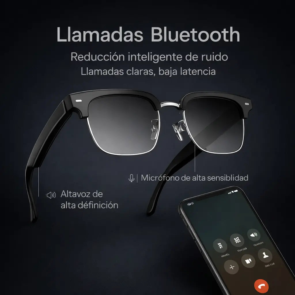 Compre 1 Llévate 2 - Gafas Bluetooth Con Auriculares SmartVision™