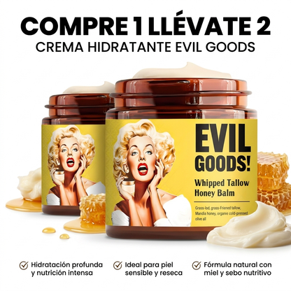 Compre 1 Llévate 2 - Crema Hidratante Evil Goods